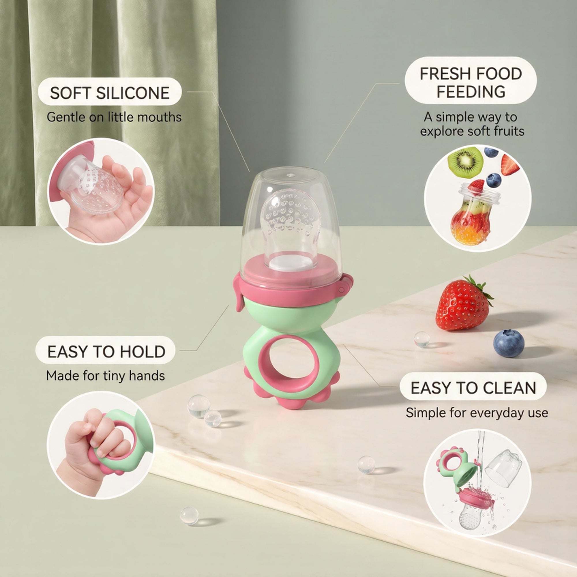 Baby Fruit Feeder Pacifier